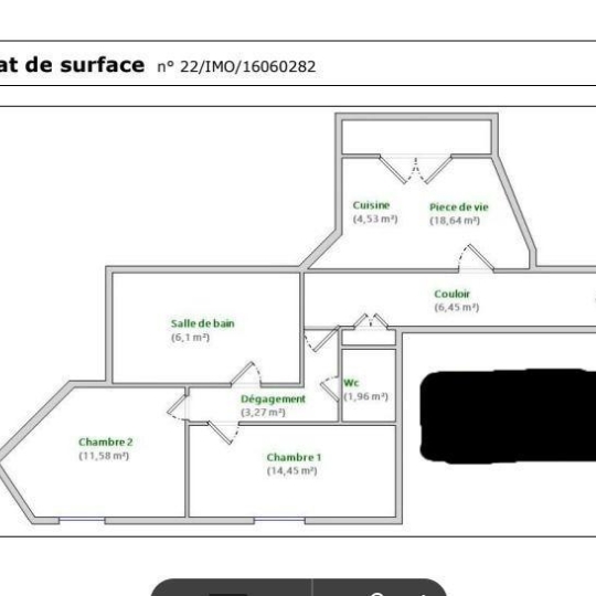  Annonces LEVALLOIS : Appartement | CLAMART (92140) | 67 m2 | 1 450 € 