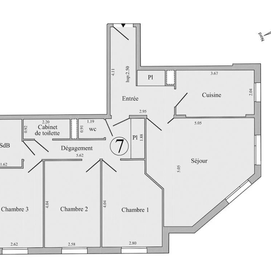  Annonces LEVALLOIS : Appartement | MAISONS-LAFFITTE (78600) | 81 m2 | 432 100 € 