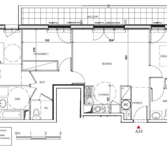  Annonces LEVALLOIS : Appartement | ARGENTEUIL (95100) | 79 m2 | 285 310 € 