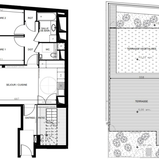  Annonces LEVALLOIS : Appartement | PARIS (75018) | 64 m2 | 1 225 000 € 