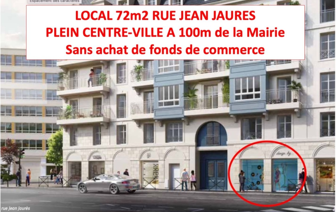 Annonces LEVALLOIS : Office | PUTEAUX (92800) | 73 m2 | 4 900 € 