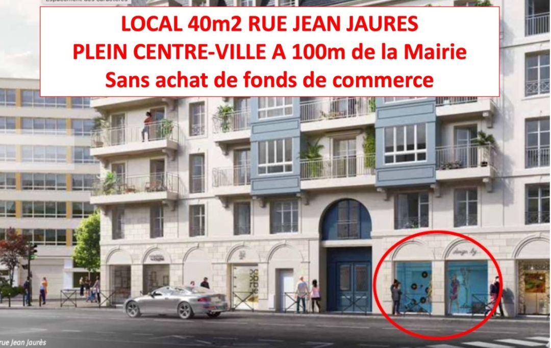 Annonces LEVALLOIS : Local / Bureau | PUTEAUX (92800) | 40 m2 | 2 717 € 