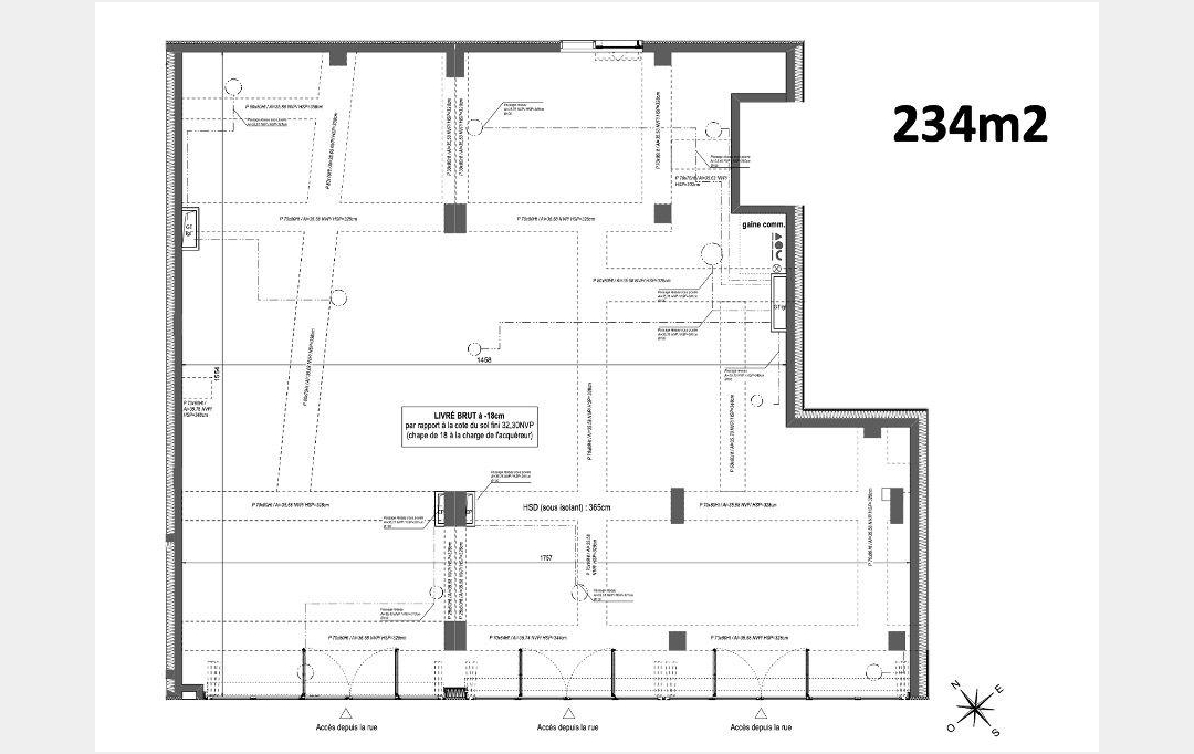 Annonces LEVALLOIS : Office | PARIS (75015) | 257 m2 | 1 644 544 € 