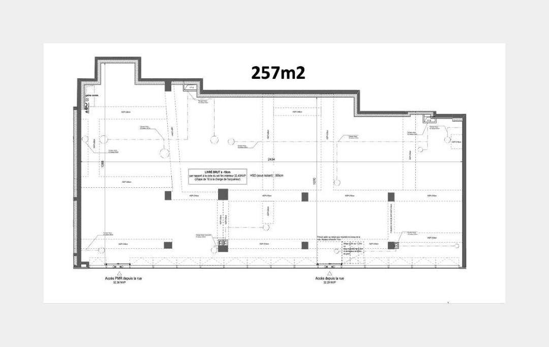 Annonces LEVALLOIS : Office | PARIS (75015) | 257 m2 | 1 644 544 € 