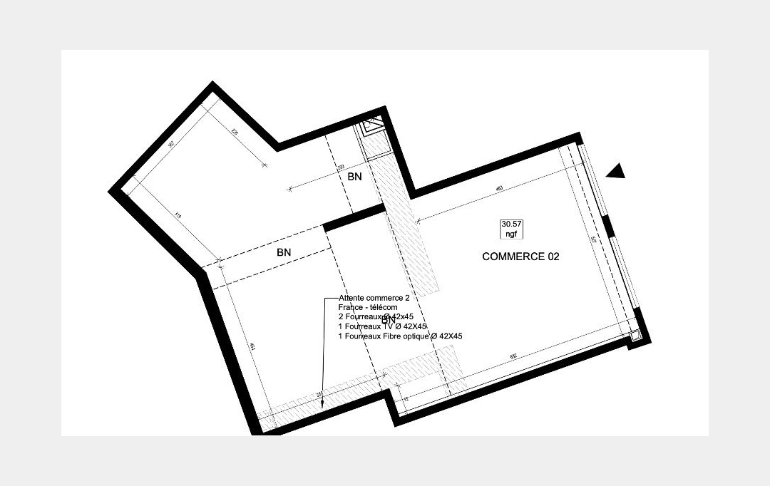 Annonces LEVALLOIS : Local / Bureau | PUTEAUX (92800) | 72 m2 | 399 465 € 